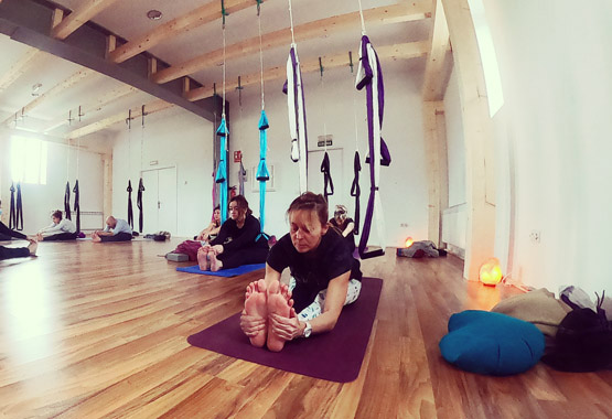 yoga aéreo